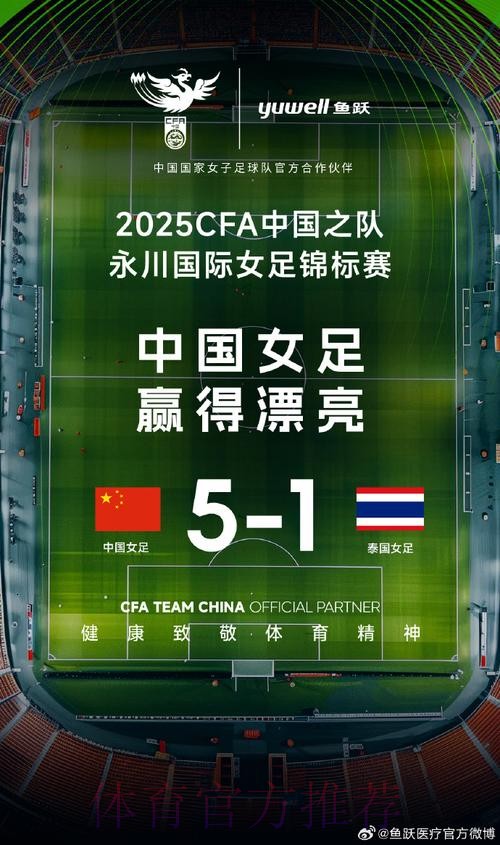 中国女足5-1大胜泰国女足,卫冕永川国际 锦标赛冠军 中国女足5-1大胜泰国女足,卫冕永川国际 锦标赛冠军